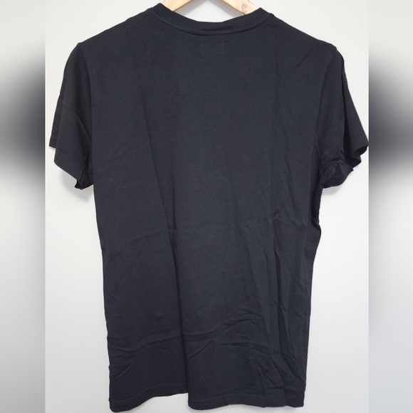 Diesel Black Graphic Tee with White Text Size Large - Picture 2 of 8